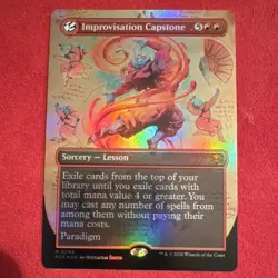 Magic: The Gathering Improvisation Capstone 0294 Foil Mythic EN Red Sorcery - Image 1