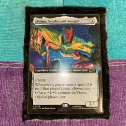 Vision, Synthezoid Avenger Magic Commndr: Marvel Super Heroes Extended Art #0460 - Image 1