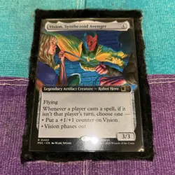 Vision, Synthezoid Avenger Magic Commndr: Marvel Super Heroes Extended Art #0460 - Image 2