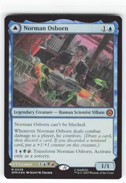 Norman Osborn 39 Marvel's Spider-Man NM M Foil - Image 1