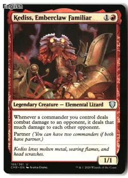 MTG Kediss, Emberclaw Familiar [CMR - 188] LP - Image 2