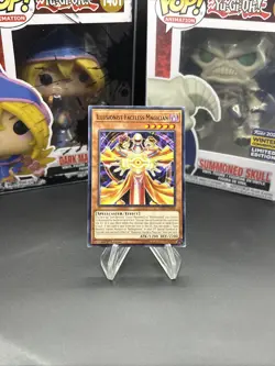 Yugioh Illusionist Faceless Magician LED2-EN002 (1st Edition) Rare NM - Image 1
