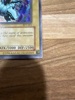 Konami Yu-Gi-Oh Blue-Eyes White Dragon BPT-003 2002 Tin Secret Rare - Image 5