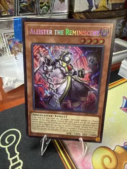 Yugioh Aleister the Reminiscent CORI-EN015 1st Edition Secret Rare - Image 1