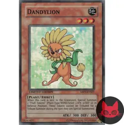Yugioh Dandylion ABPF-ENSE1 Super Rare Limited Edition NM - Image 1