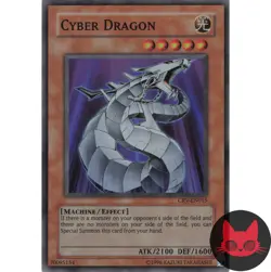 Yugioh Cyber Dragon CRV-EN015 Super Rare NM - Image 1