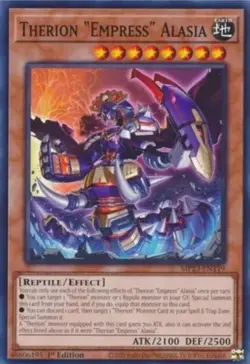 🔥 Yugioh! Therion "Empress" Alasia MP23-EN119 - Common - 1st Edition Near Mint - Image 1