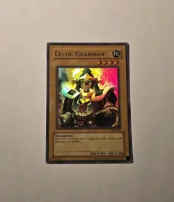 Yugioh Celtic Guardian LOB-007 Super Rare LP - Image 1