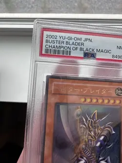 Buster Blader 303-054 JP Champion Of Black Magic Ultimate Rare PSA 8 - Image 3