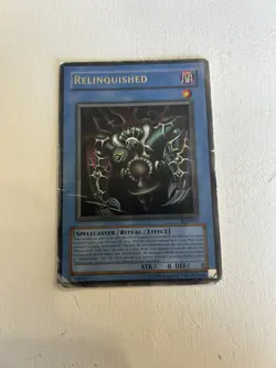 Yu-Gi-Oh! TCG Relinquished Pegasus SDP-001 Unlimited Ultra Rare - Image 1