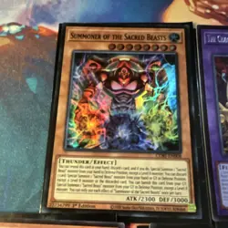 Yu-Gi-Oh Sacred Beasts card lot! Chaos Origin Super and Secret rare (5 card lot) - Image 3