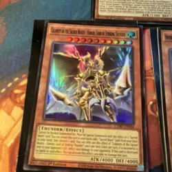 Yu-Gi-Oh Sacred Beasts card lot! Chaos Origin Super and Secret rare (5 card lot) - Image 4