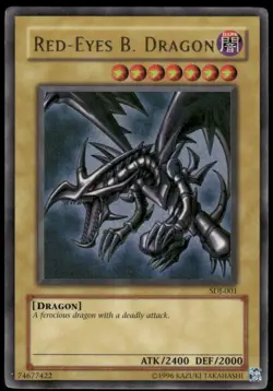 Red-Eyes B. Dragon Ultra Rare Starter Deck: Joey SDJ-001 LP - Image 1