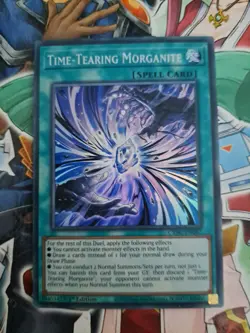 CYAC-EN067 Time-Tearing Morganite Super Rare 1st Edition NM YuGiOh Card - Image 2
