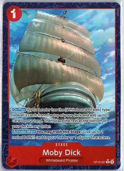 Moby Dick (Alternate Art) The Time of Battle #OP16-021 - Image 1