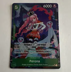 Bandai One Piece Card Game Perona OP14-033 SP Special Eng Character alt art - Image 1