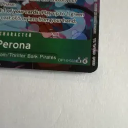 Bandai One Piece Card Game Perona OP14-033 SP Special Eng Character alt art - Image 3