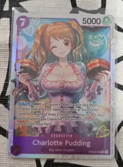 Charlotte Pudding PRB02-010 Foil SR Premium Booster - The Best Vol.2 Near Mint - Image 1