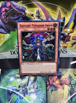 Radiant Typhoon Swen DOOD-EN014 Ultra Rare Yugioh Doom of Dimensions 1st Edition - Image 1