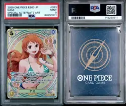 2026 ONE PIECE EB03-EXTRA BOOSTER -ONE PIECE HEROINES EDITION- #053 NAMI PSA 9 - Image 3