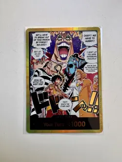 One Piece Gold DON!! OP16 Luffy THE TIME OF BATTLE English - Image 1