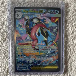 Mega Greninja EX 116/086 SIR Full Art Holo Ultra Rare Chaos Rising - Pokemon - Image 3