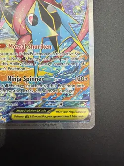 Mega Greninja Ex SIR 116/086 Chaos Rising Holo NM Mint Condition Pokemon TCG - Image 4