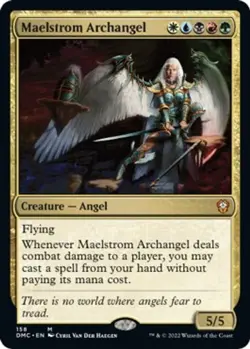 NM - Maelstrom Archangel [DMC - 158] Commander: Dominaria United - Image 1