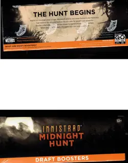 Innistrad: Midnight Hunt Draft Booster BOX MAGIC MTG FACTORY SEALED - Image 4