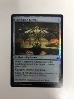 Cliffhaven Kitesail Foil MTG Magic the Gathering Card NM Near Mint ZNR - Image 1