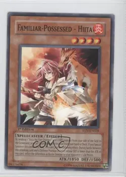 Familiar-Possessed - Hiita 1st Ed. YuGiOh Elemental Energy #EEN-EN028 2005 READ - Image 1