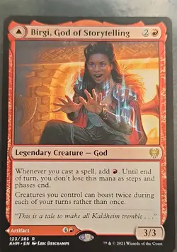 Birgi, God of Storytelling Kaldheim Regular - Image 1