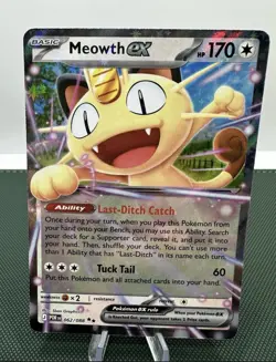 Meowth Ex 062/088 Perfect Order Double Rare Pokemon TCG - Image 1