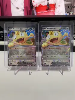 2X CARD!! Meowth ex 062/088 - Double Rare - Perfect Order Pokemon TCG - Image 1