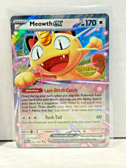 Pokemon TCG Meowth ex #062/088 ME03: Perfect Order - Image 1