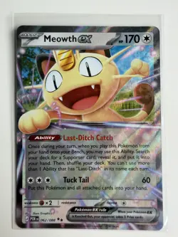 Meowth ex 062/088 - Double Rare - Perfect Order Pokemon TCG - Near Mint/Mint - Image 3