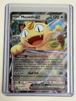 Meowth ex 062/088 - Double Rare - Perfect Order Pokemon TCG - Near Mint/Mint - Image 4