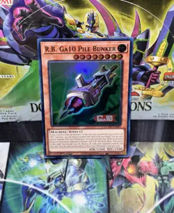Yugioh R.B. Ga10 Pile Bunker DOOD-EN092 1st Edition Super Rare NM Presale - Image 1