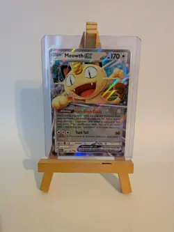 Meowth EX 062/088 Me03: Perfect Order Double Rare Holo Pokemon TCG NM - Image 1
