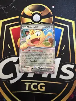 Pokemon TCG Meowth EX 062/088 Double Rare Perfect Order - Image 1