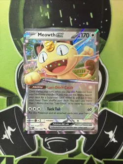 Pokemon TCG Meowth EX 062/088 Perfect Order NM - Image 1