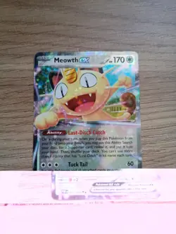 Pokemon TCG Meowth EX 062/088 Perfect Order English - Image 1