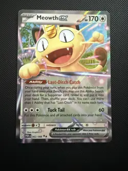 Pokemon TCG Meowth ex 062/088 – Perfect Order – Near Mint - Image 1