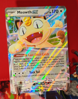 Pokemon TCG Meowth EX 062/088 Perfect Order Double Rare Card - Image 1