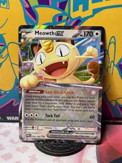 Pokemon TCG Perfect Order Meowth ex 062/088 - Image 1