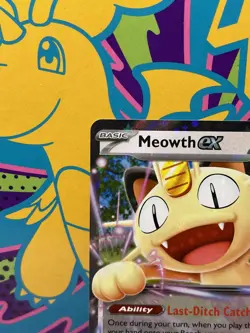 Pokemon TCG Perfect Order Meowth ex 062/088 - Image 2