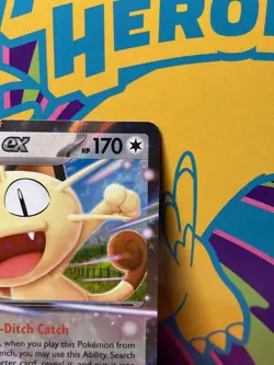 Pokemon TCG Perfect Order Meowth ex 062/088 - Image 3