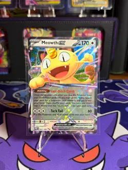 Pokemon TCG Meowth EX 062/088 Double Rare Perfect Order - Image 1
