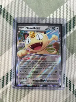 Pokemon TCG: Perfect Order - Meowth ex (062/088) Double Rare Near Mint - Image 2