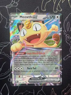 Pokemon TCG - Perfect Order - Meowth EX - 062/088 - Double Rare - NM/MT - Image 1
